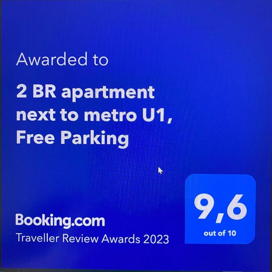 2 Bedroom Apartment Next To Metro U1 And Garage Parking Wien Exteriör bild